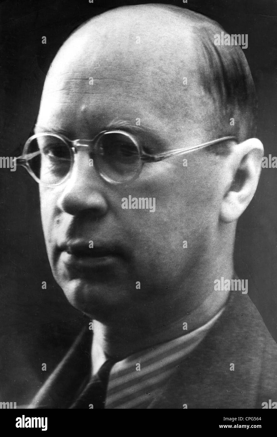Prokofiev, Sergei Sergeyevich, 23.4.1891 - 5.3.1953, Russian composer, portrait, 1953, , Stock Photo