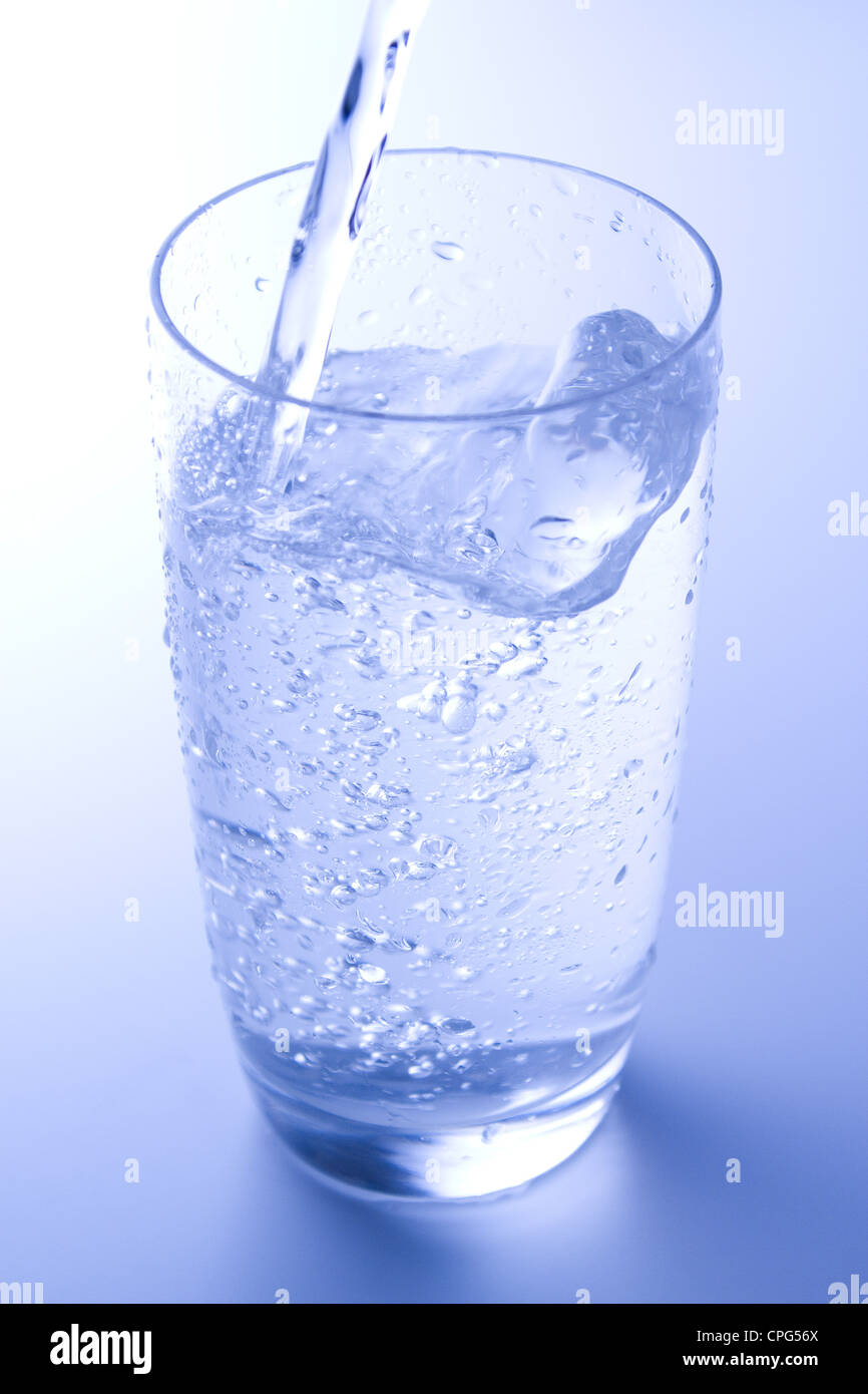 Glass Of Water Stock Photo