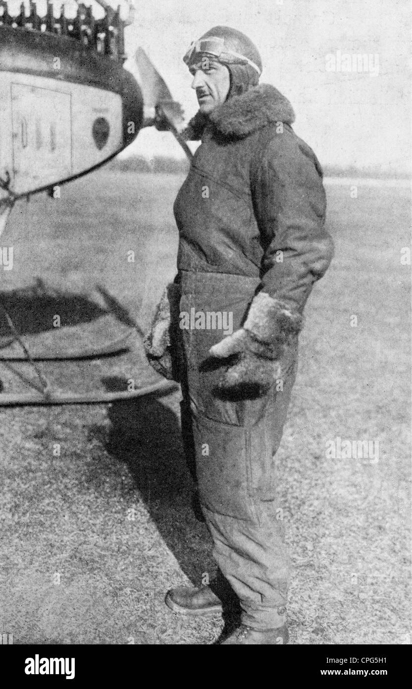 transport / transportation, aviation, pilot, Wing Commander Franz Hailer, Germany, 1922, Additional-Rights-Clearences-Not Available Stock Photo
