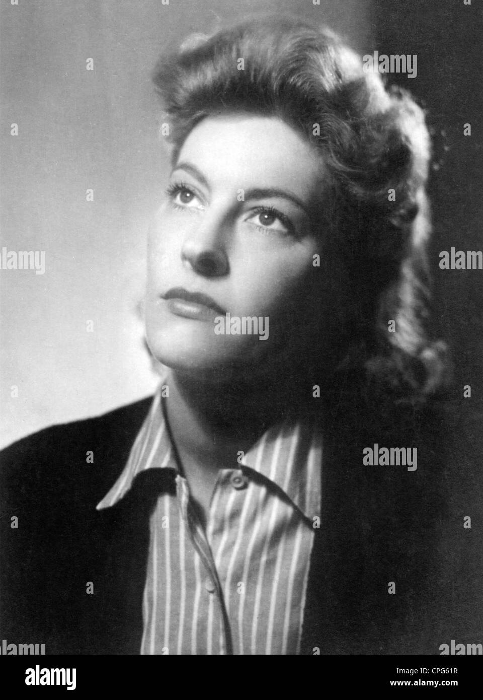 Hoppe, Marianne, 26.4.1909 - 23.10.2002, German actress, portrait, postcard, 1940s, No-Book-Use, worldwide, 2015 - 2025, Stock Photo