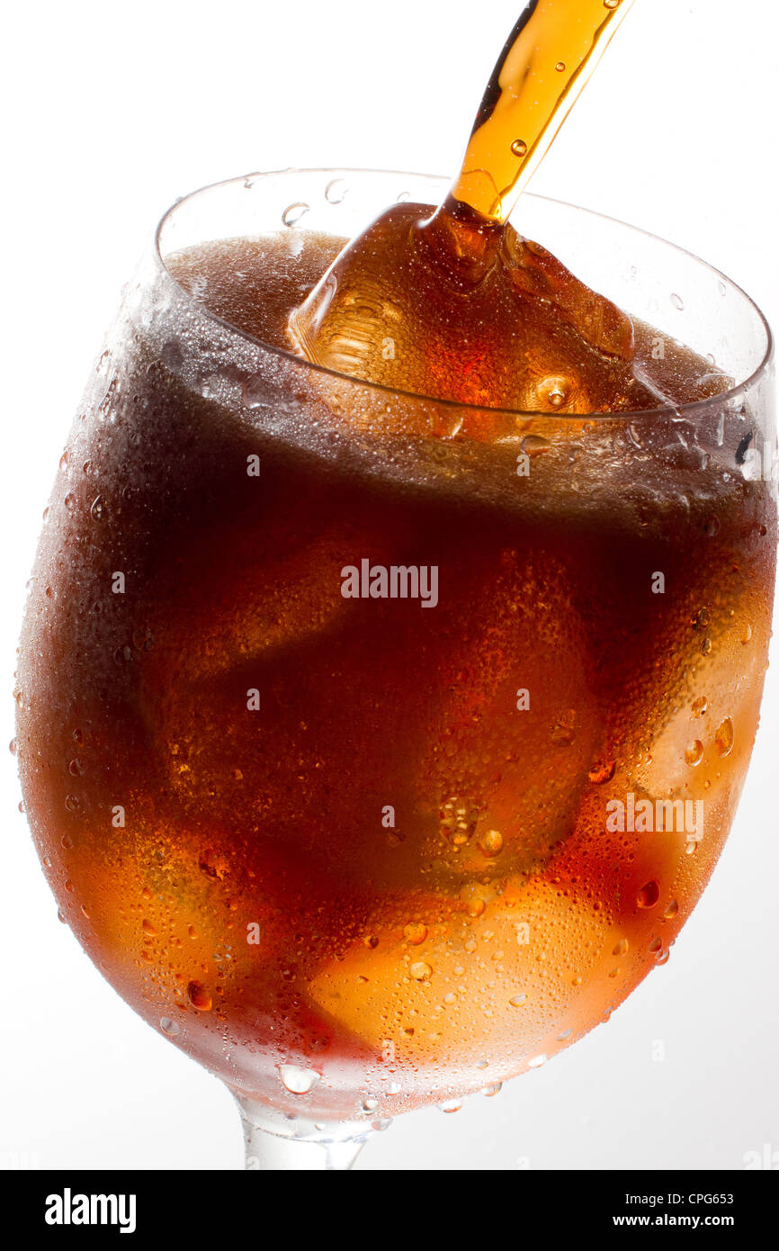 Drink In Glass Stock Photo Alamy