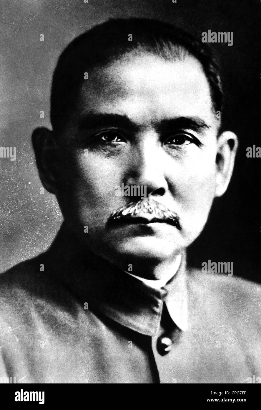 Sun Yat Sen, 12.11.1866 - 12.3.1925, Chinese politician, portrait, Stock Photo
