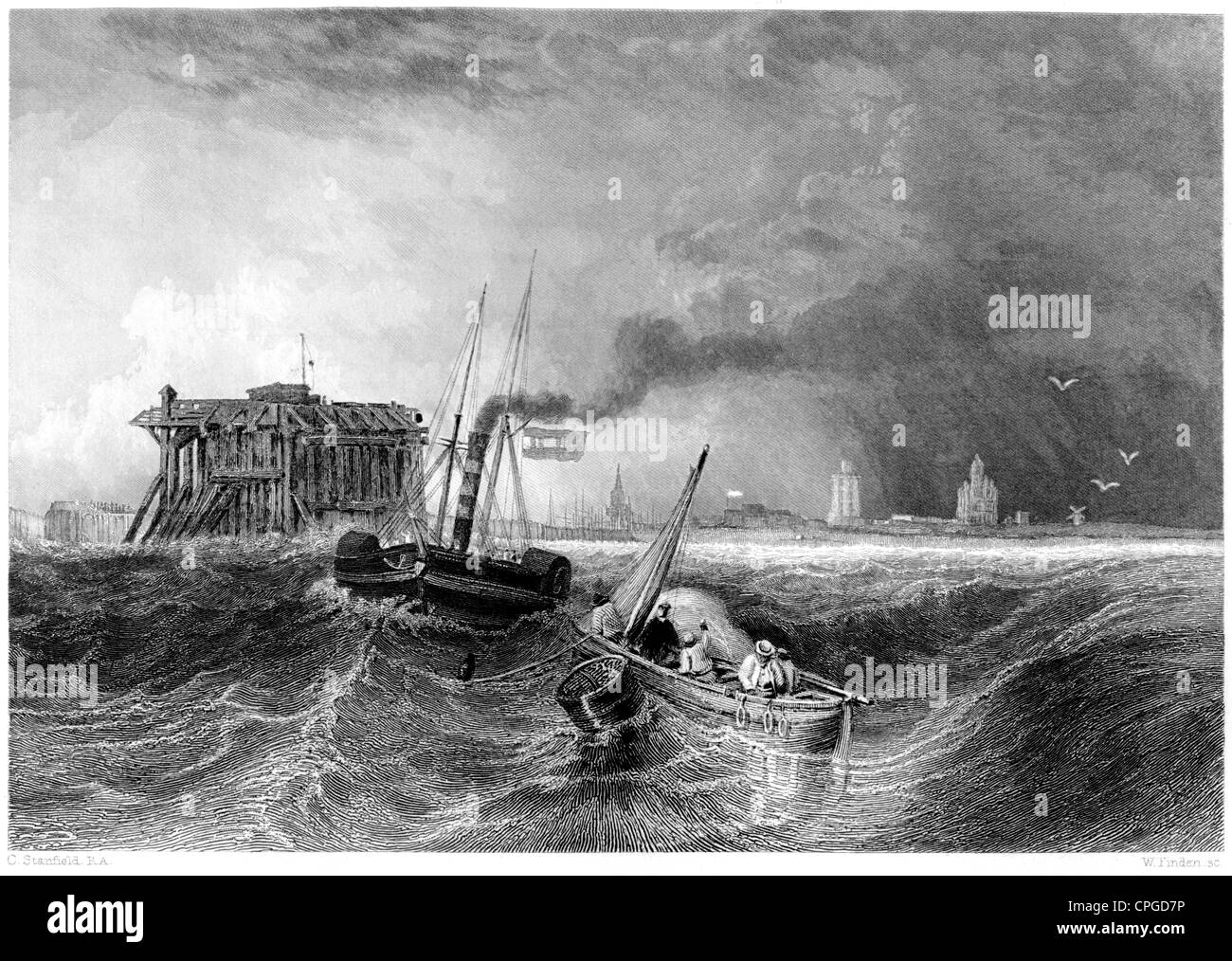 Historical calais france Black and White Stock Photos & Images - Alamy