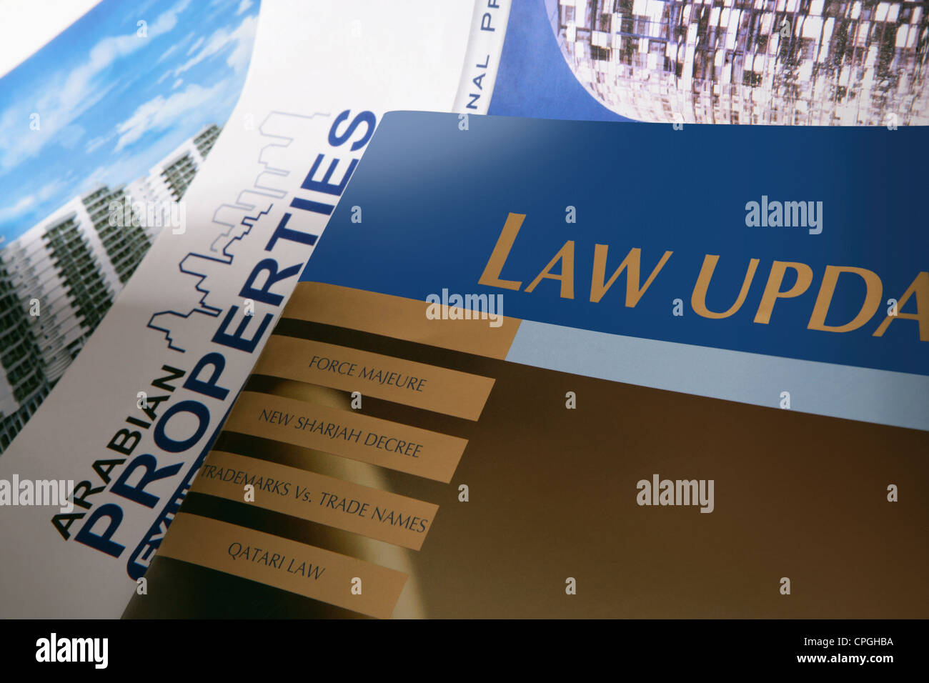 Property & laws in Dubai Stock Photo Alamy