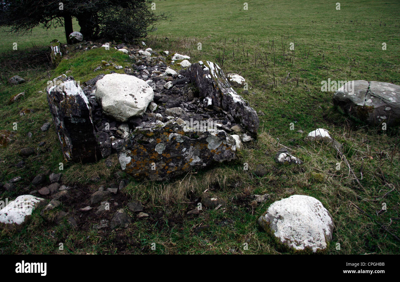 Ancient burial site Stock Photo
