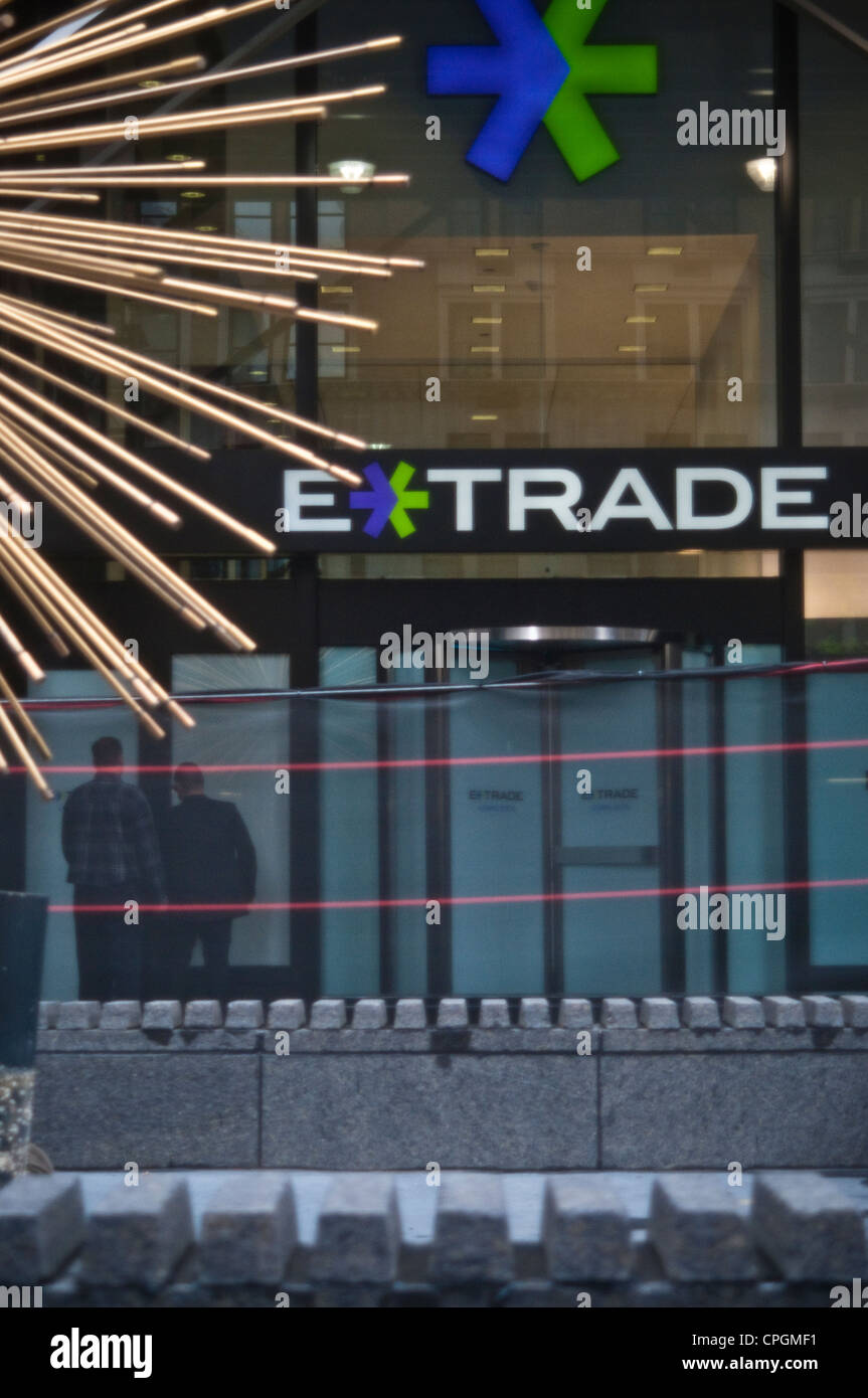 E-TRADE office building, NYC Stock Photo