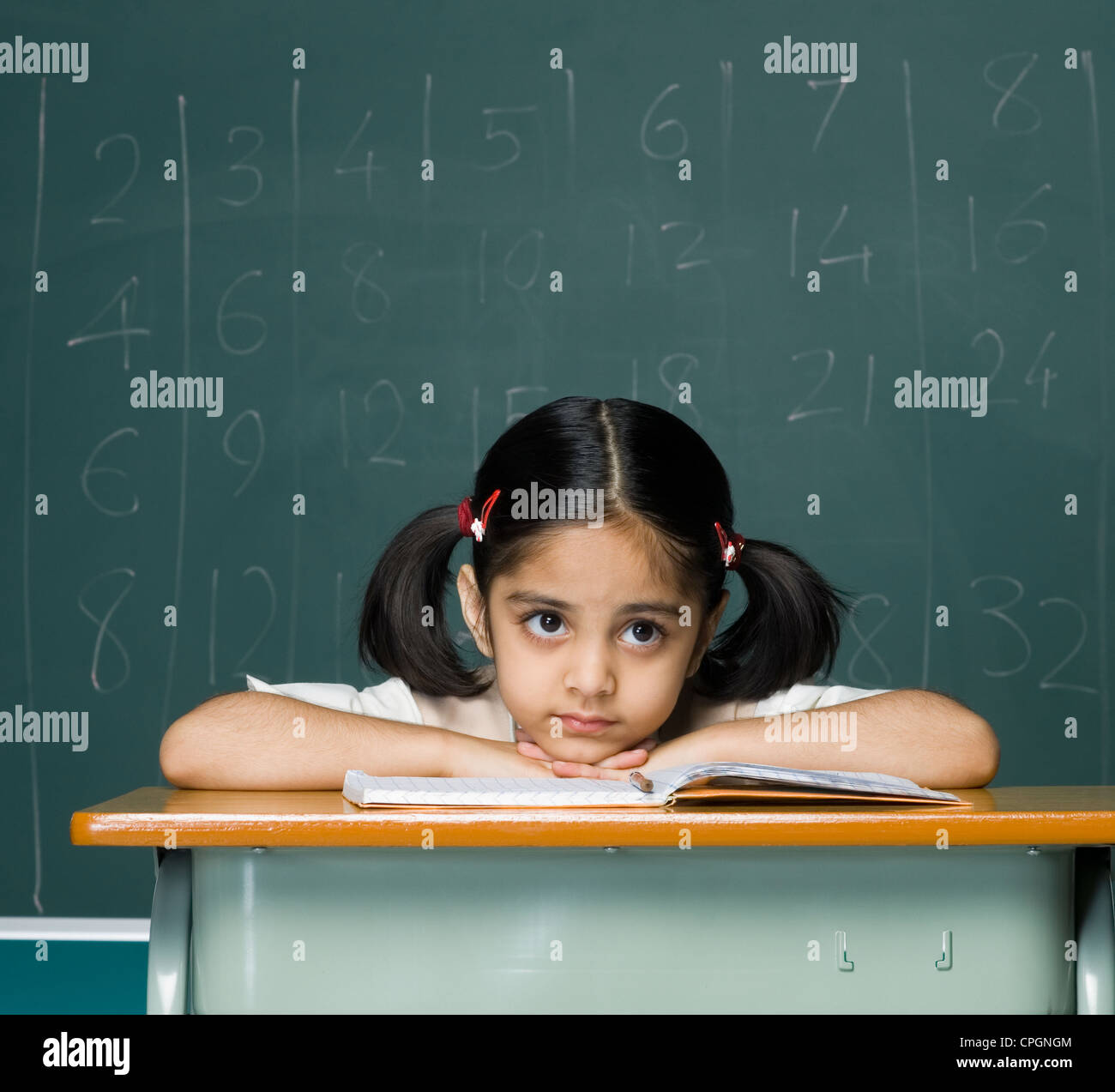Child and contemplative and uniform hi-res stock photography and images ...