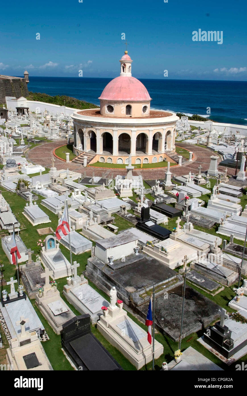 PUERTO RICO - Santa María Magdalena Graveyard San Juan Stock Photo - Alamy