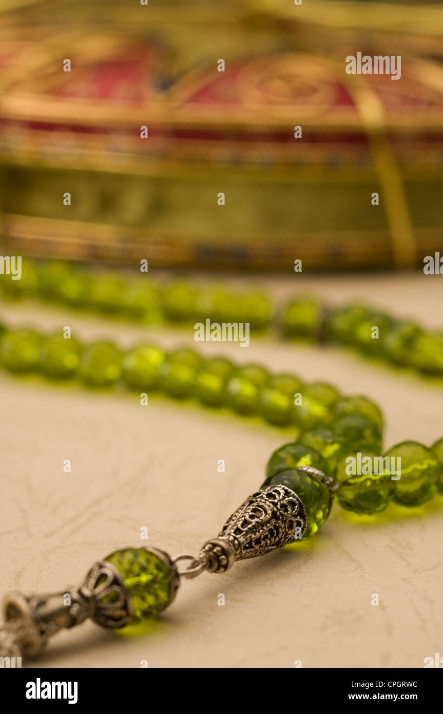 Prayer beads Stock Photo