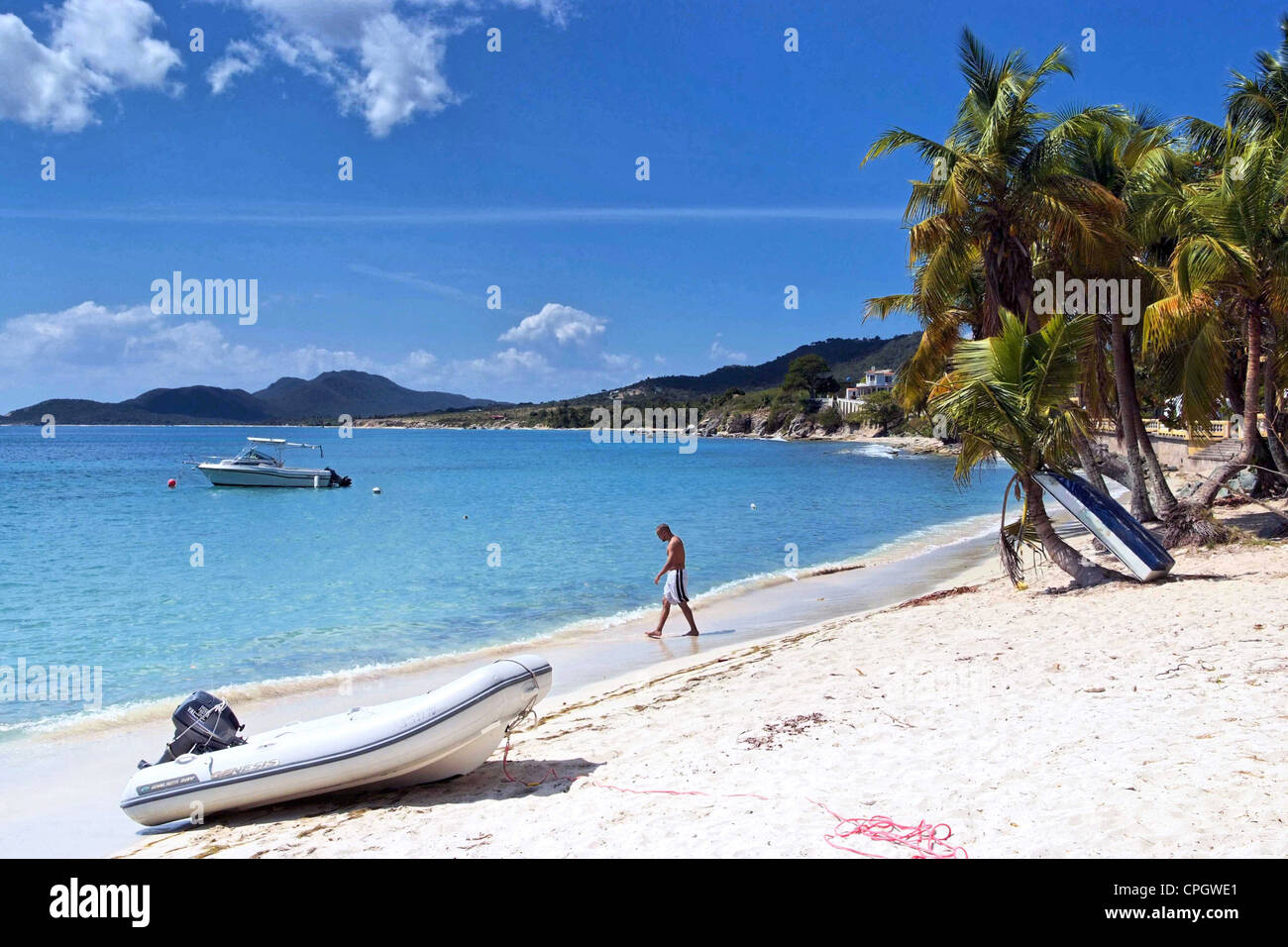 PUERTO RICO VIEQUES Csaribbean resort island Esperanza Stock Photo Alamy