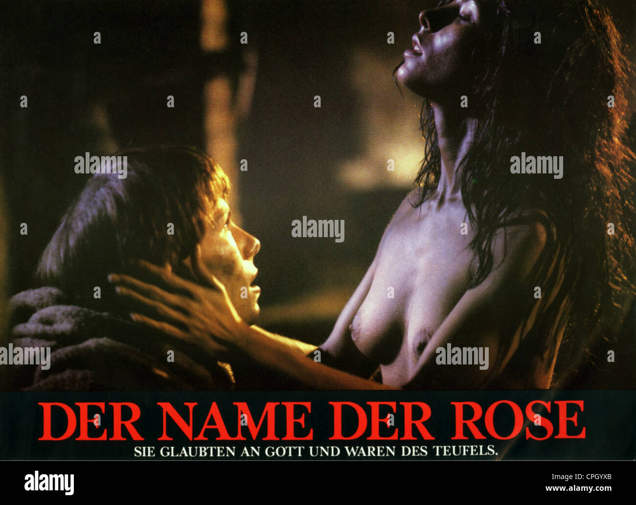 movie, "The Name of the Rose" (Il nome della rosa / Le nom de la rose), DEU  / ITA / FRA 1986, director: Jean-Jacques Annaud, sce Stock Photo - Alamy