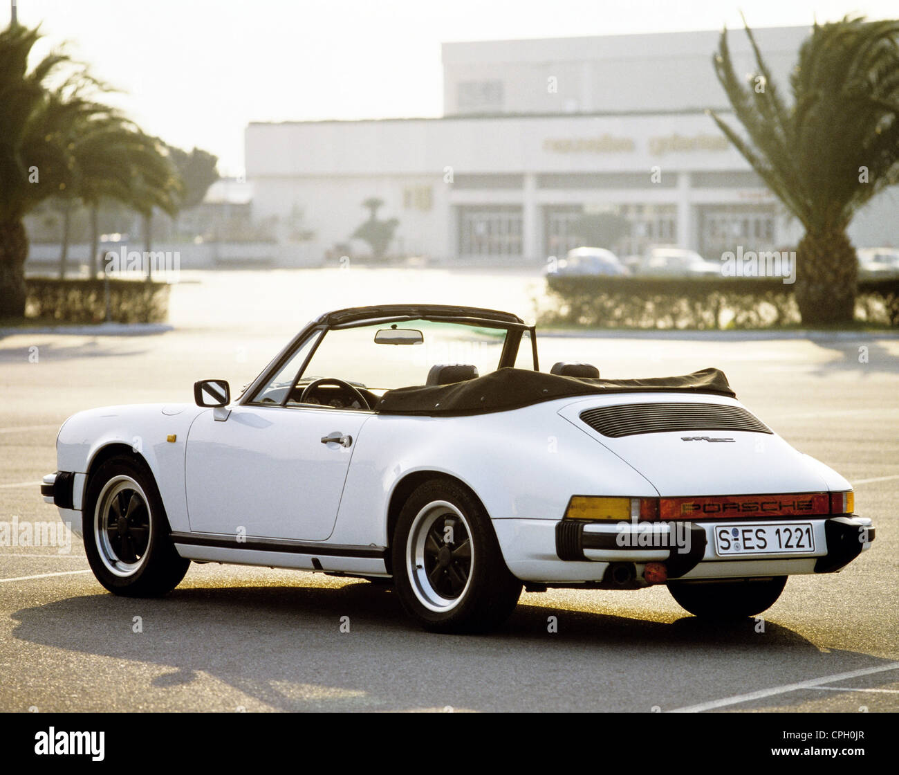 transport / transportation, cars, car type, Porsche 911 SC 3.0 Cabriolet, year of manufacture: 1983, Additional-Rights-Clearences-Not Available Stock Photo