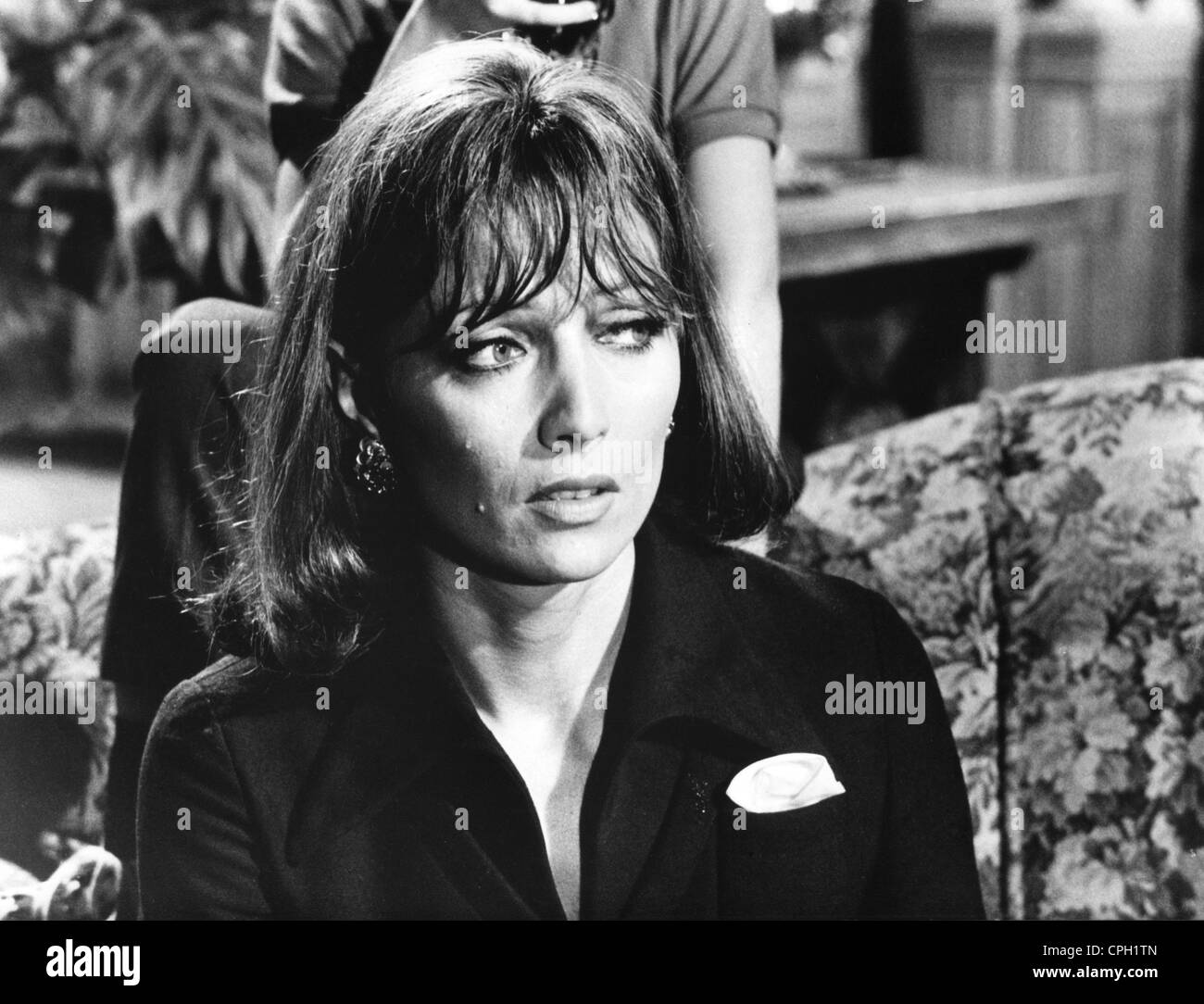 movie, 'The Unfaithful Wife' ('La femme infidele'), FRA 1969, director: Claude Chabrol, scene with Stephane Audran, Third-Party-Permissions-Neccessary Stock Photo