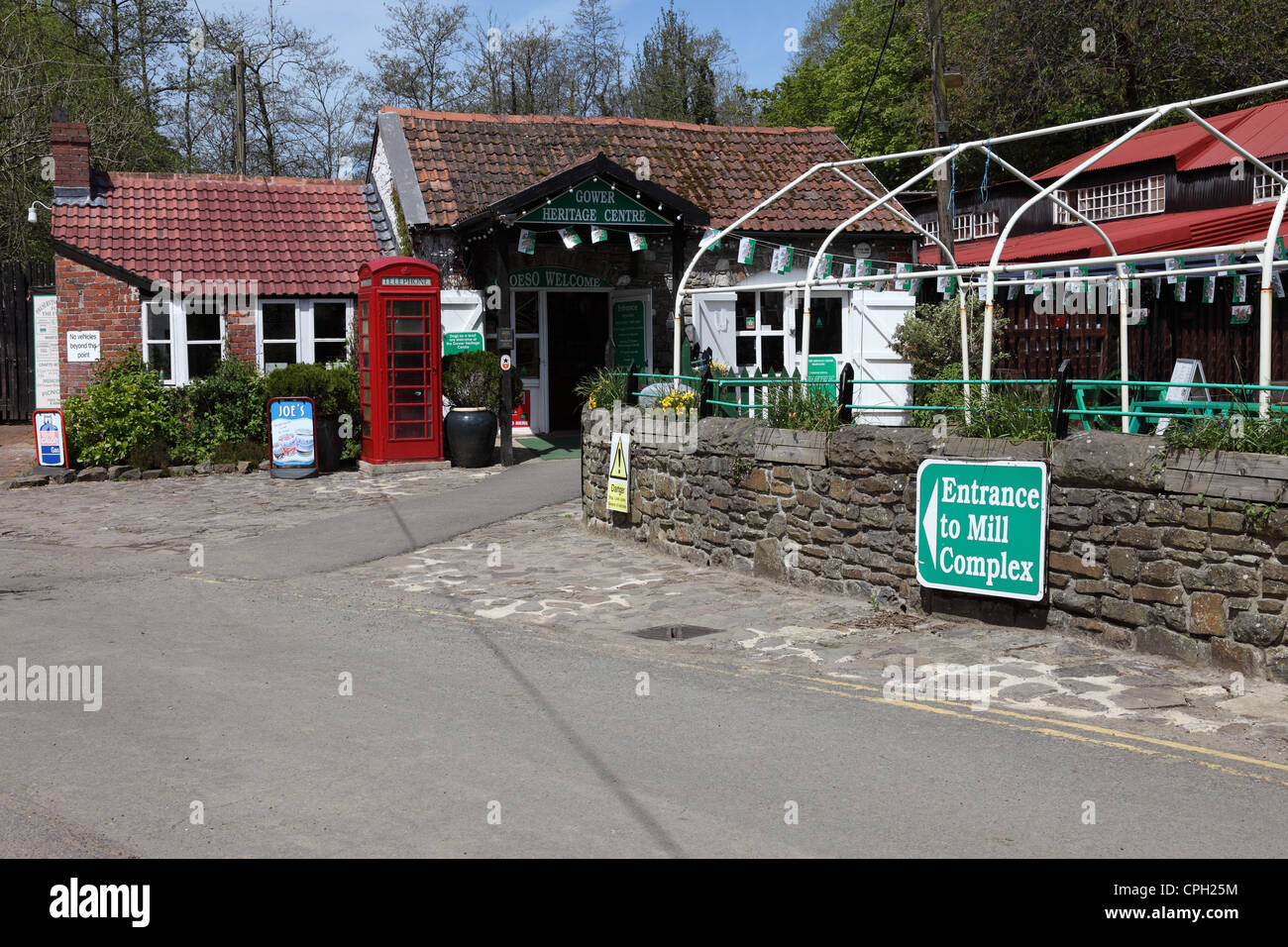 The Gower Heritage Centre Parkmill Gower Wales UK Stock Photo Alamy