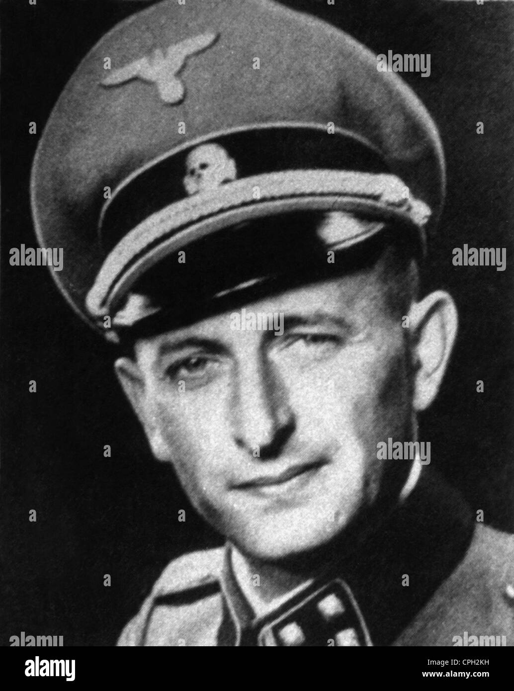 Eichmann, Adolf, 19.3.1906 - 1. 6.1962, Austrian SS officer, chief of department of Jewish affairs in the Reichssicherheitshauptamt (Reich Main Security Office, RSHA), portrait, 1942, Stock Photo
