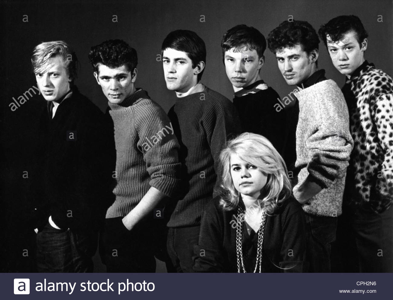 movie, '491', SWE 1964, director: Vilgot Sjoeman, photo call