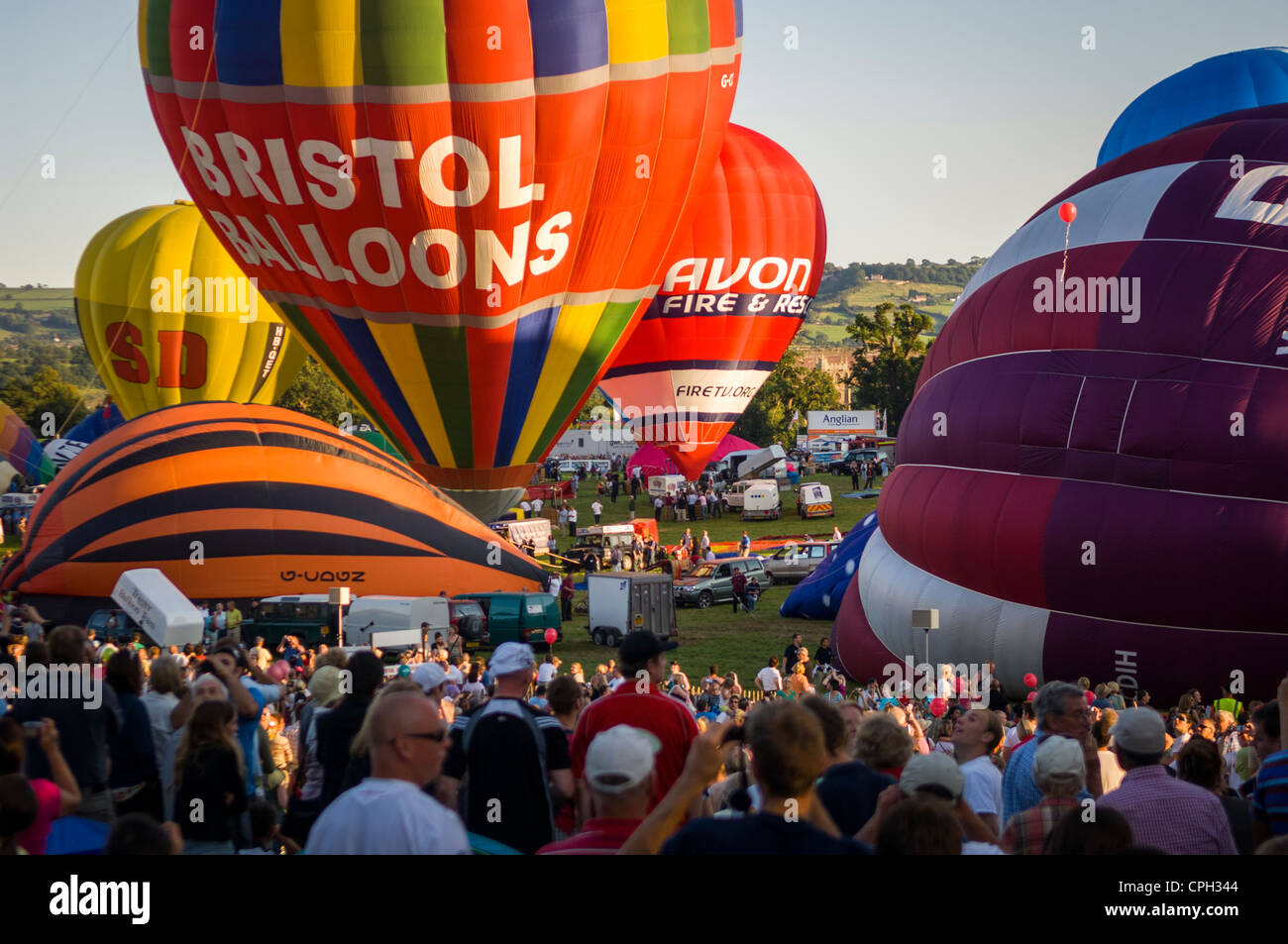 Bristol International Balloon Festival 2007 Bristol England UK Stock Photo Alamy