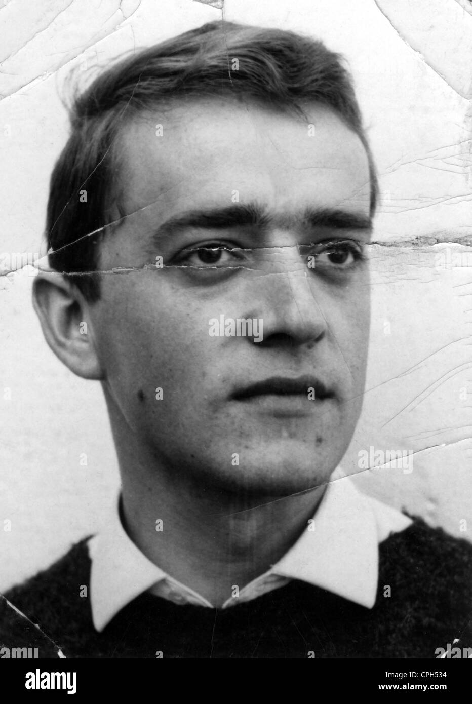 Amplatz, Luis, 28.8.1926 - 7.9.1964, South Tyrolean patriot, death, portrait, his murderer, Christian Kerbler, Stock Photo