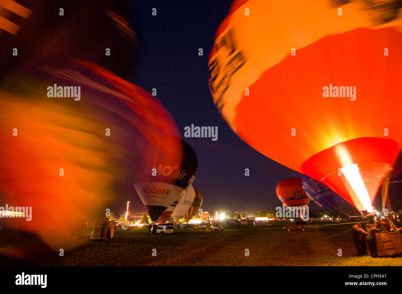 Bristol International Balloon Festival 2007 Bristol England UK Stock Photo