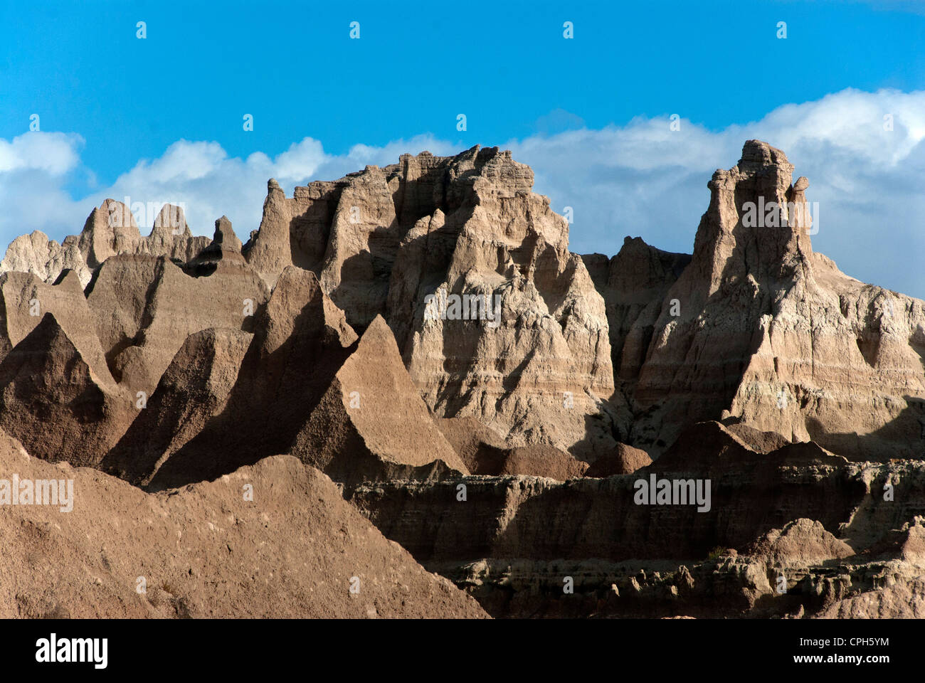 badlands, national park, south Dakota, USA, United States, America ...