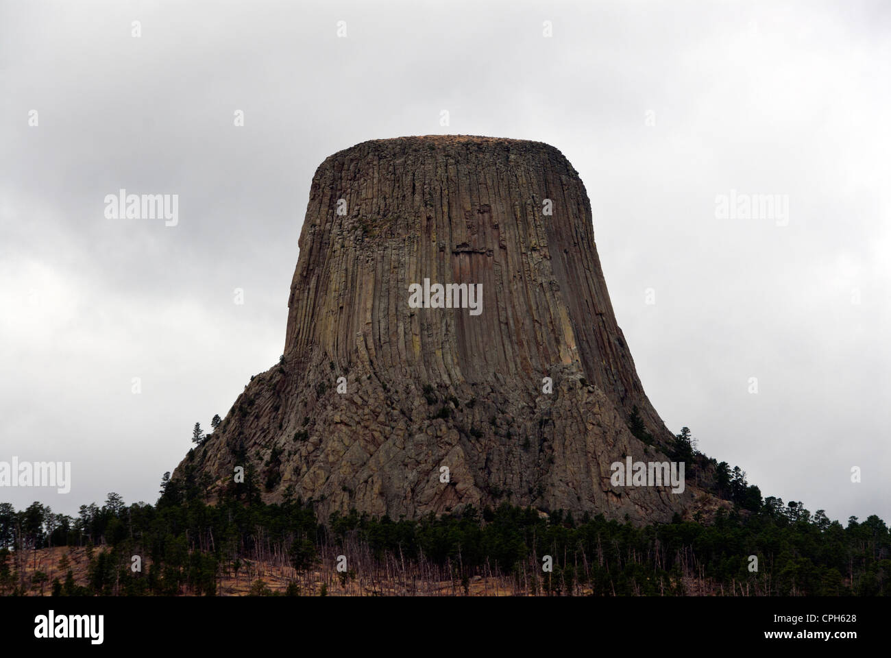 devil's tower, rock, USA, United States, America, national monument ...