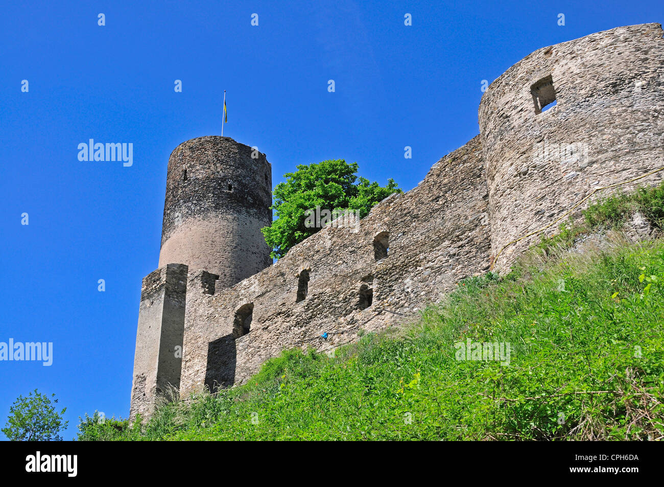 Bernkastel, castle, Germany, Europe, Kues, Landshut, Palatinate, Rhineland, wine, wine cultivation, wine-growing, Stock Photo