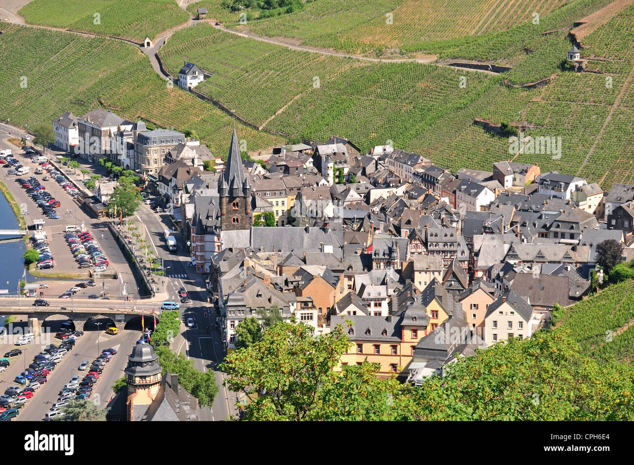 Bernkastel, Germany, Europe, Kues, Moselle, Palatinate, Rhineland, wine, wine cultivation, wine-growing, Stock Photo