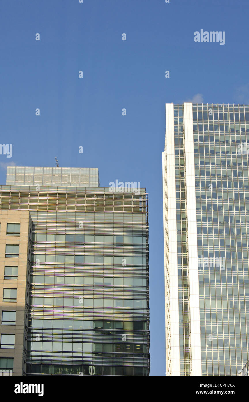 Office buildings at Canary Wharf in London, England Stock Photo - Alamy