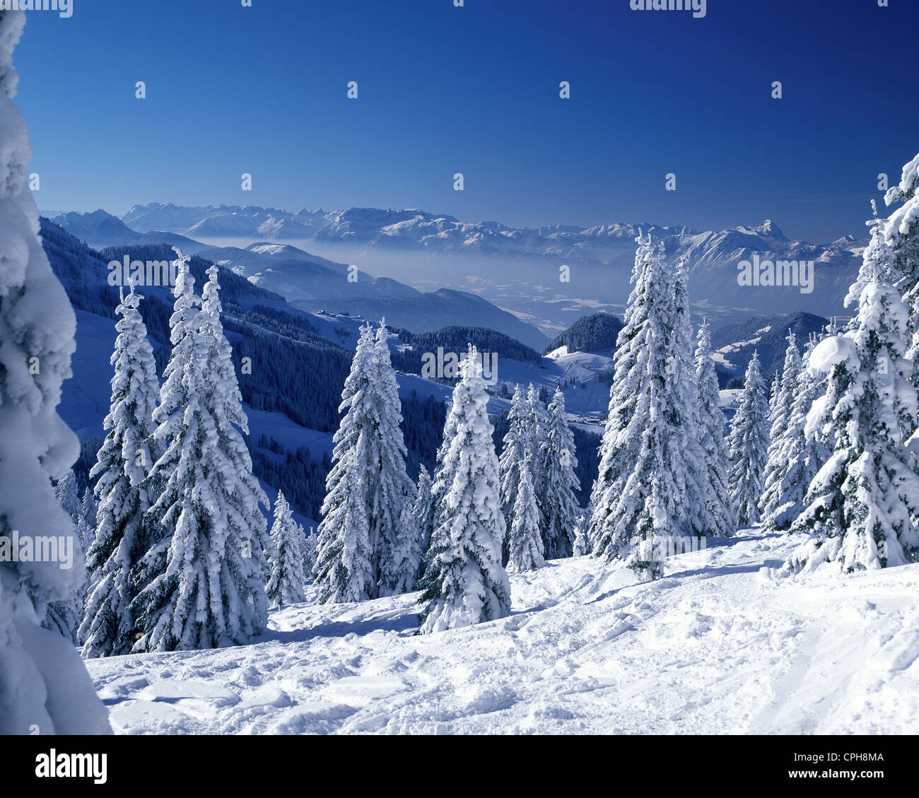 Austria, Europe, Tyrol, Kitzbühel, Ellmau, Söll, Wilder Kaiser, Kaiser mountains, Limestone Alps, mountain, mountains, nature, s Stock Photo