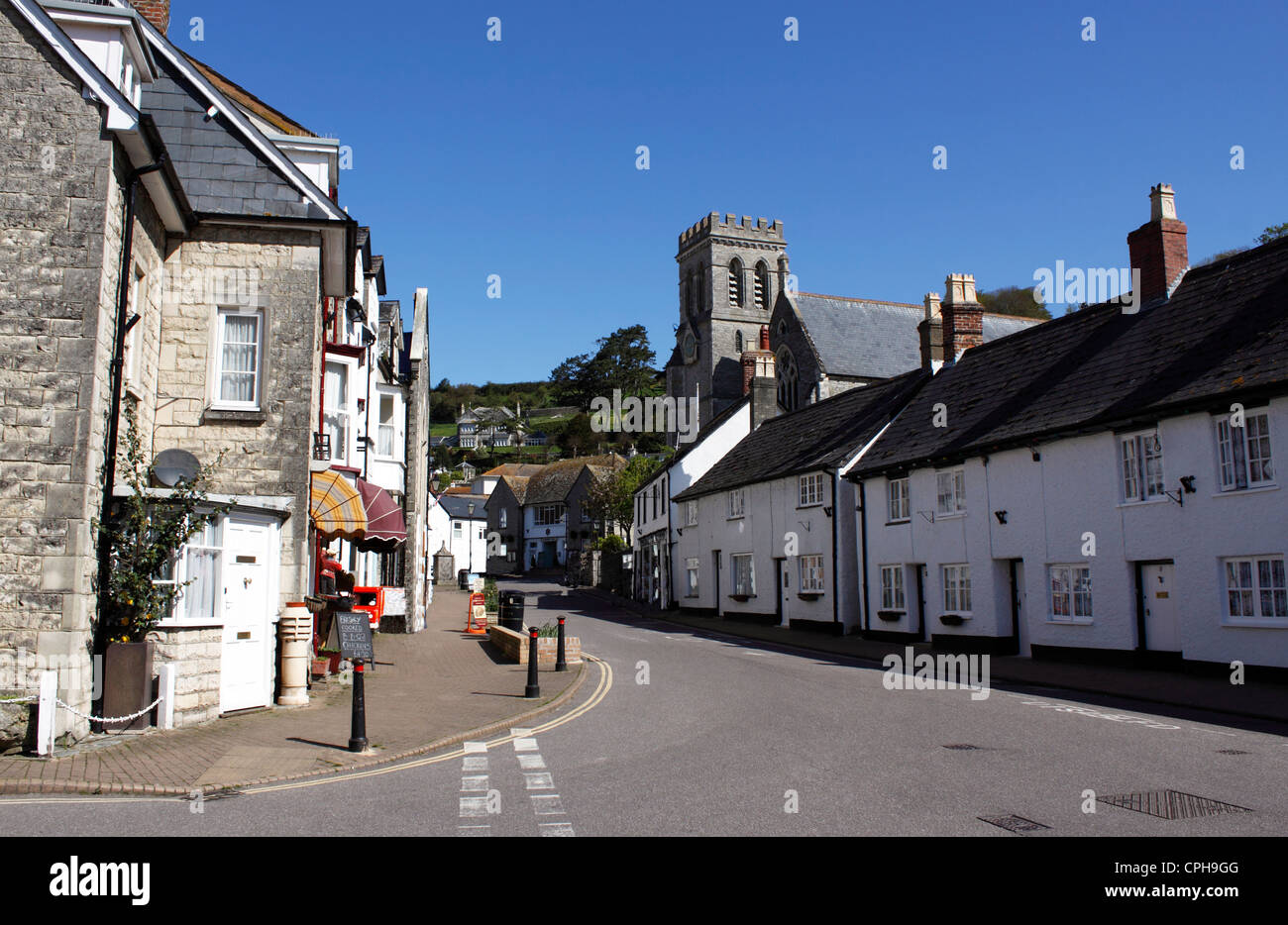 THE VILLAGE OF BEER IN EAST DEVON. UK Stock Photo Alamy