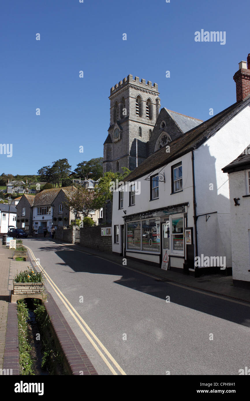 THE VILLAGE OF BEER IN EAST DEVON. UK Stock Photo Alamy