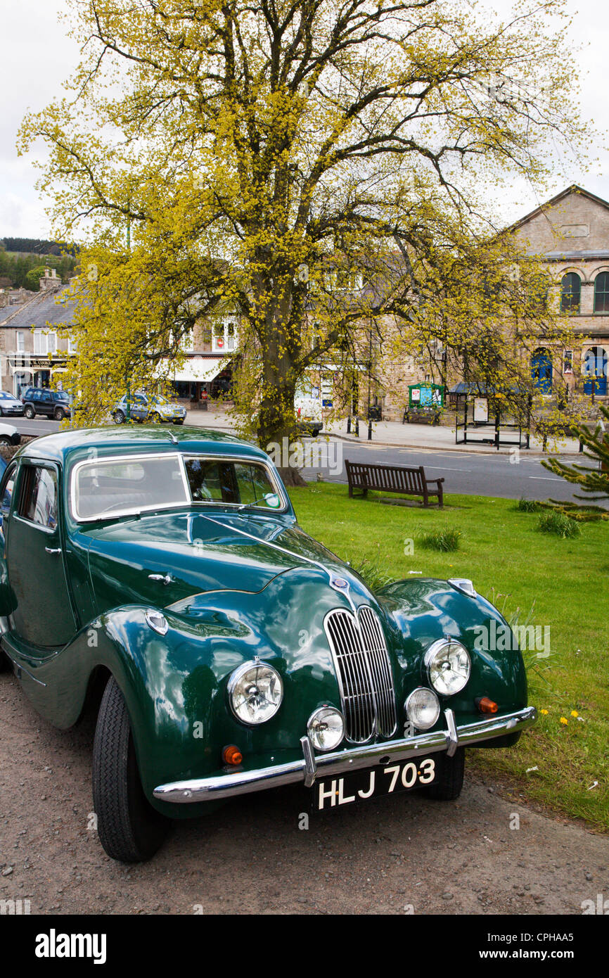 Old Bristol Car Middleton in Teesdale County Durham England Stock Photo