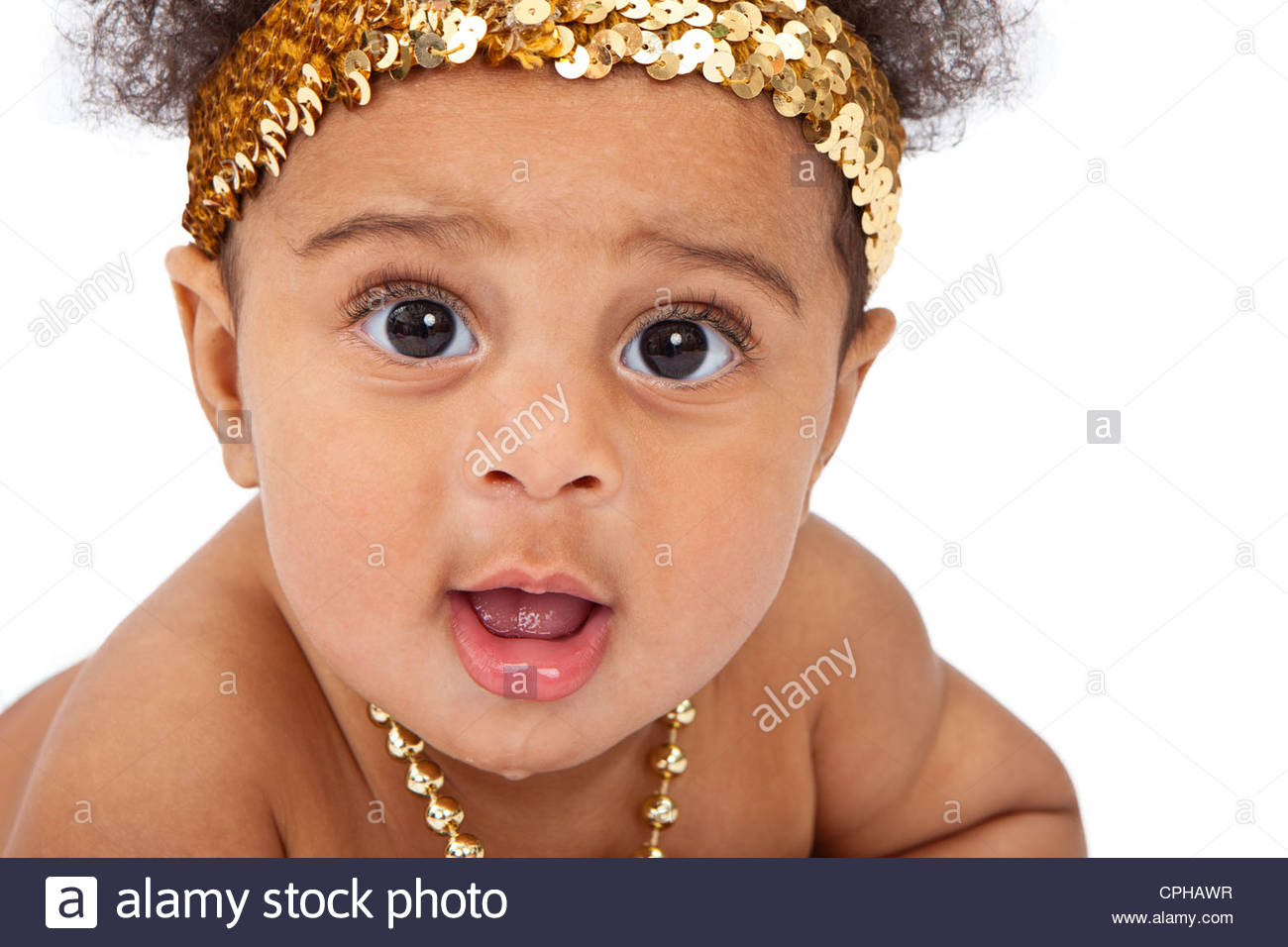 gold glitter headband baby