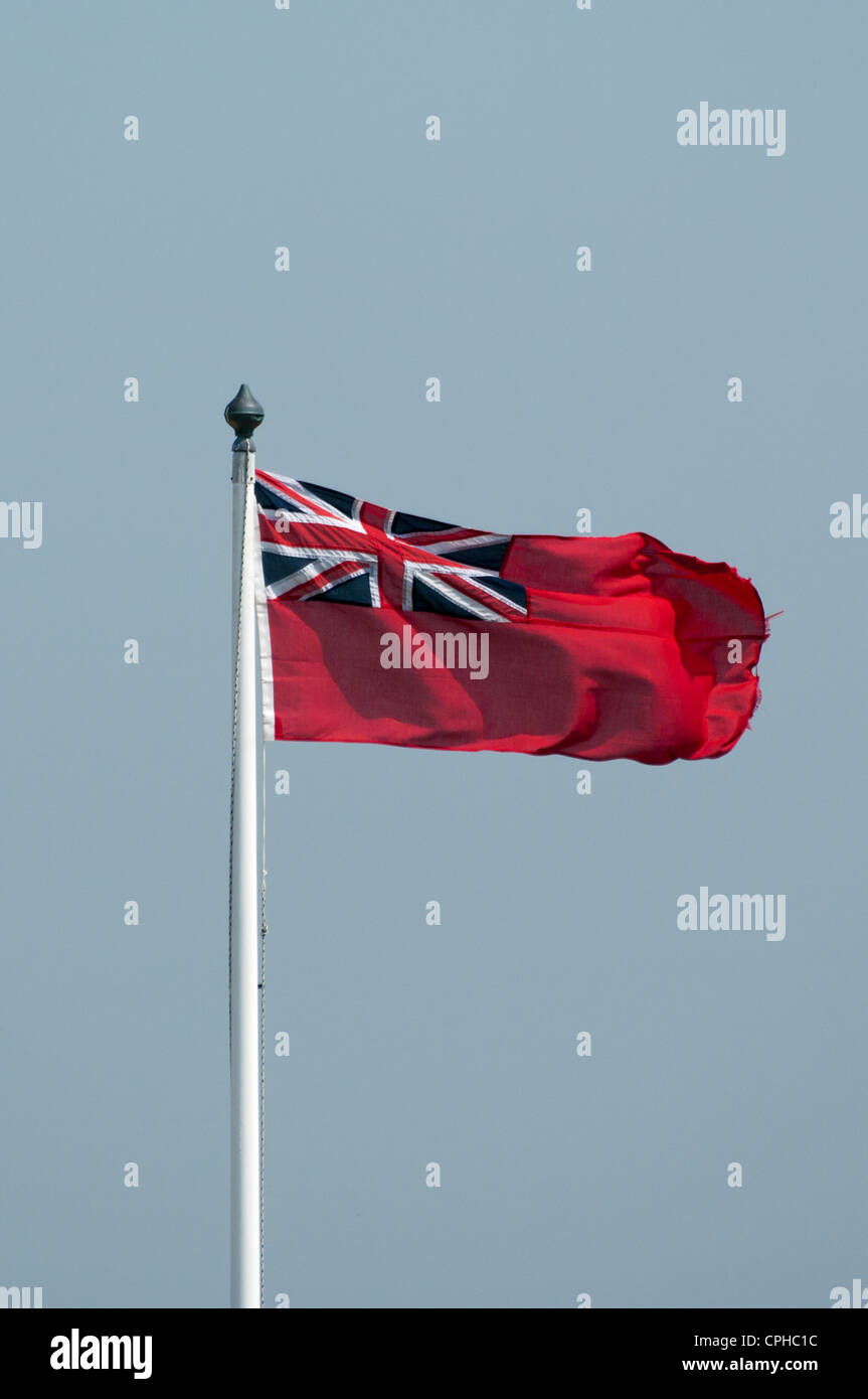 The Red Ensign Flag UK Flags Stock Photo Alamy