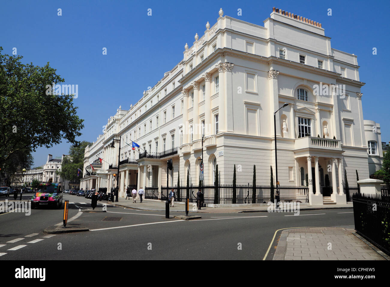 Belgrave square, London UK Stock Photo Alamy