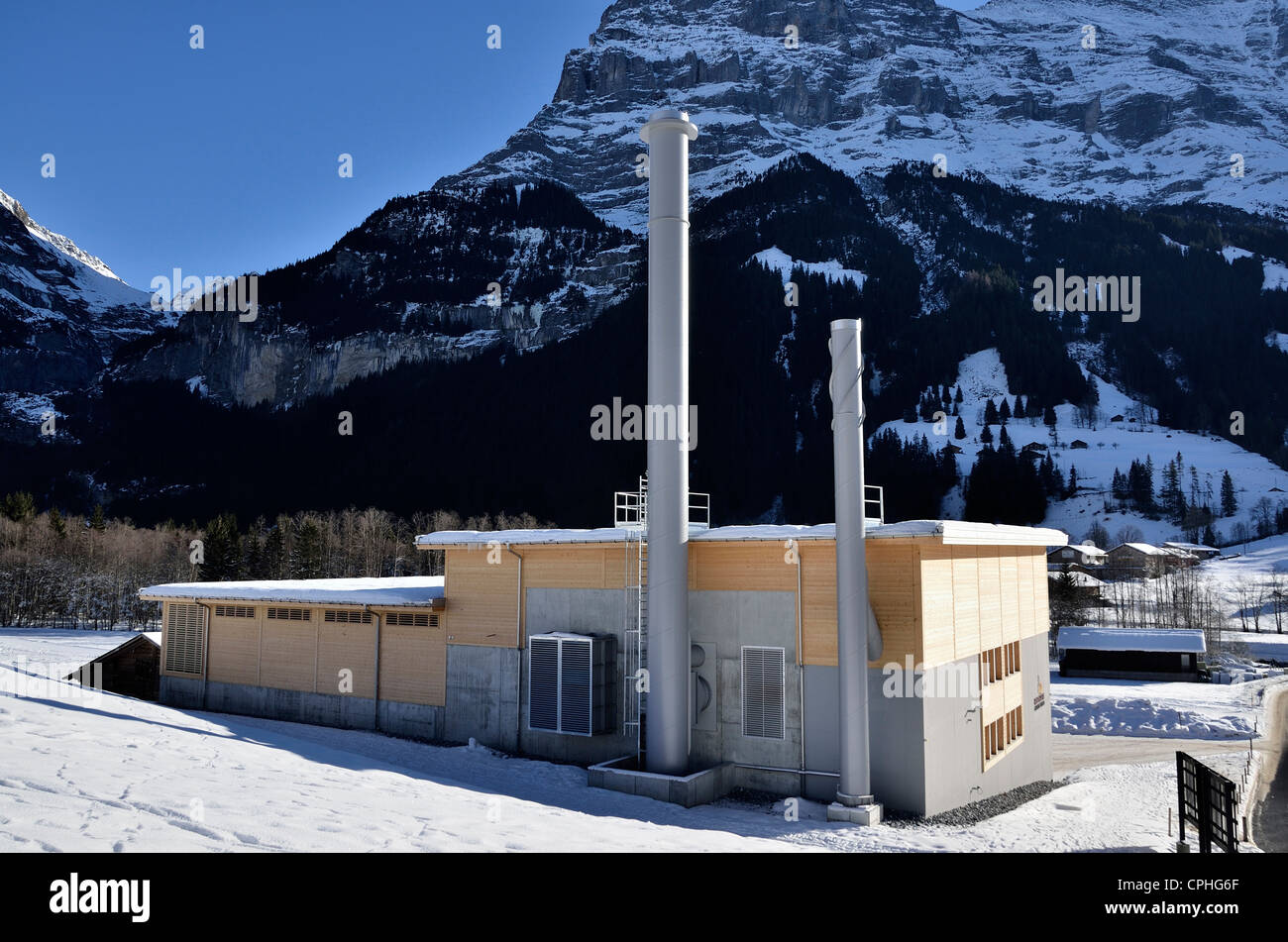 Wooden, heating, wooden heating, power, factory, complex, wood