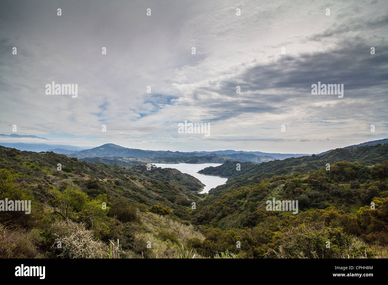 Lake Casitas near Ojai California Stock Photo