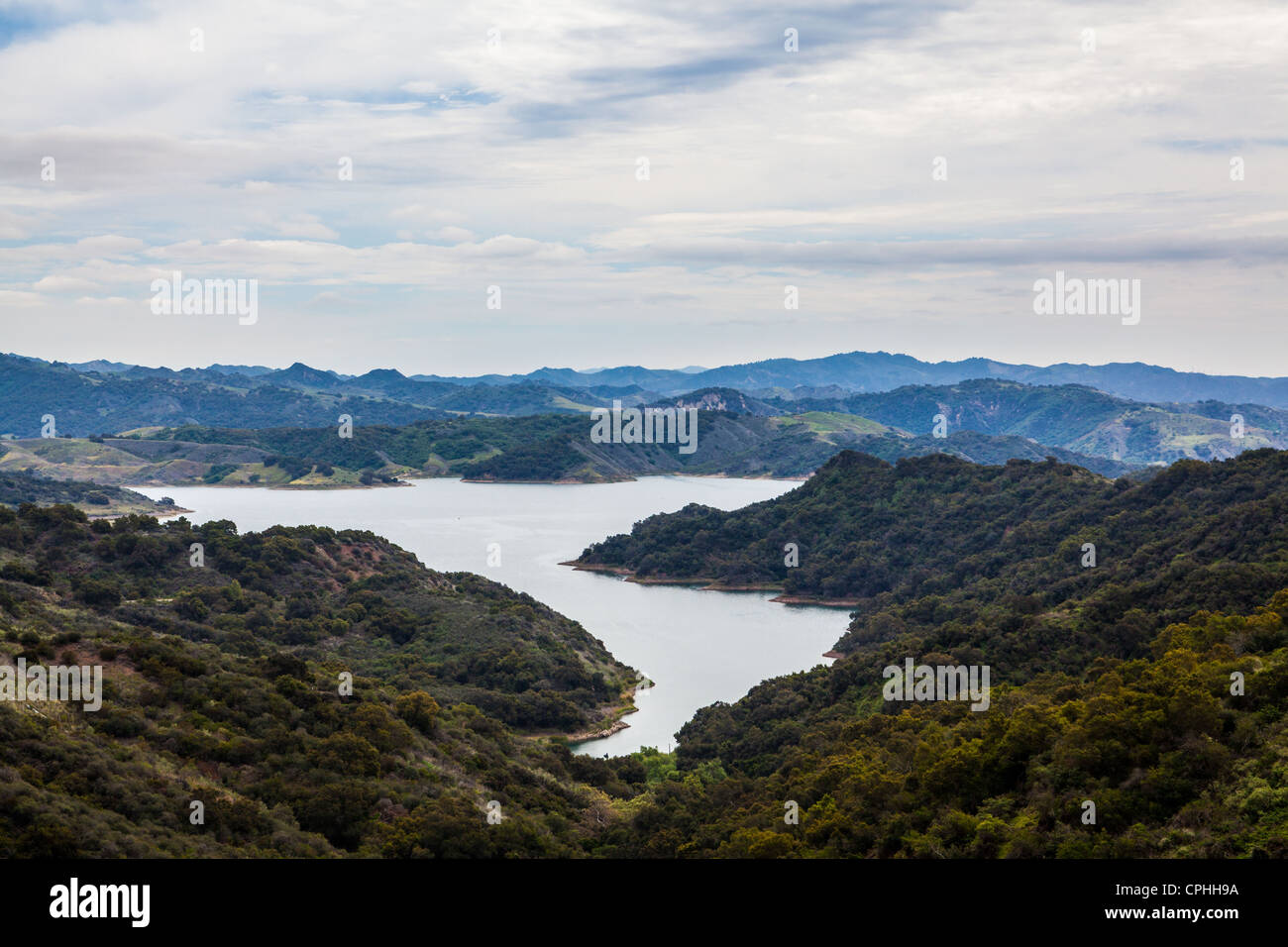 Lake Casitas near Ojai California USA Stock Photo Alamy
