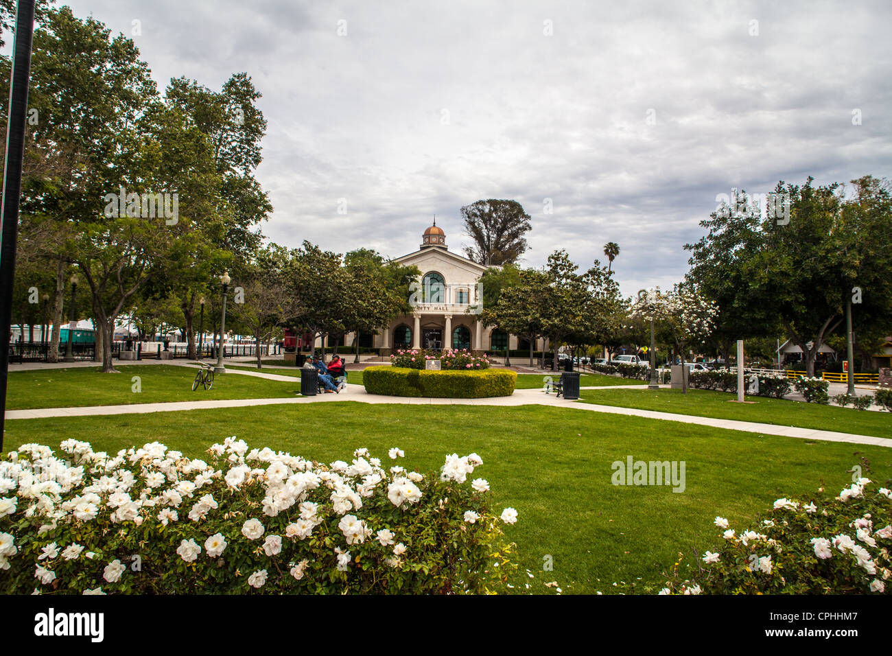 City Hall Fillmore California Stock Photo Alamy
