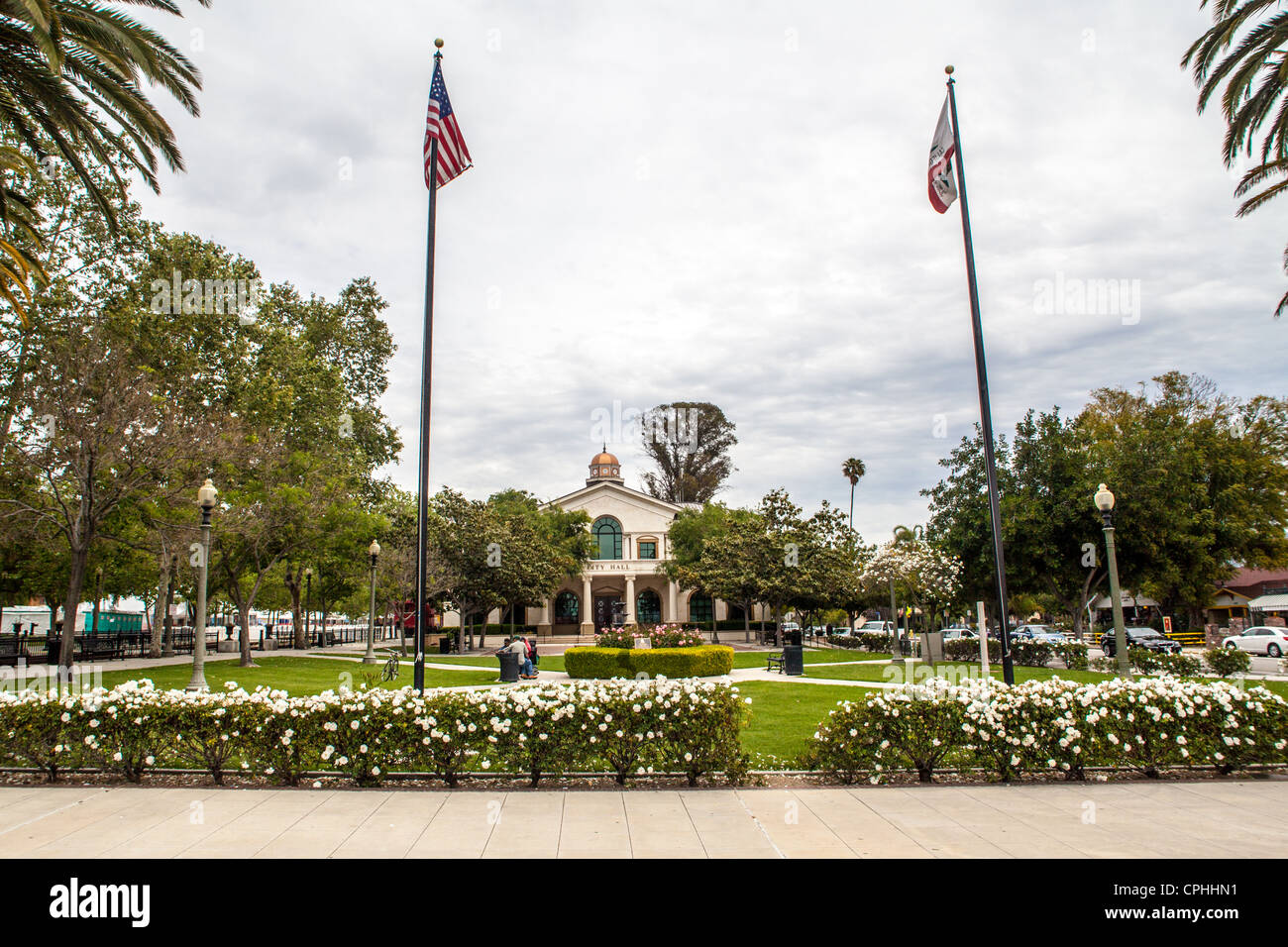 City Hall Fillmore California Stock Photo Alamy