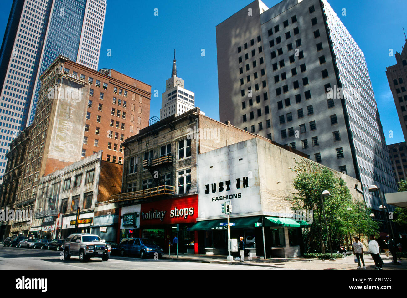 Elm street dallas hi-res stock photography and images - Alamy