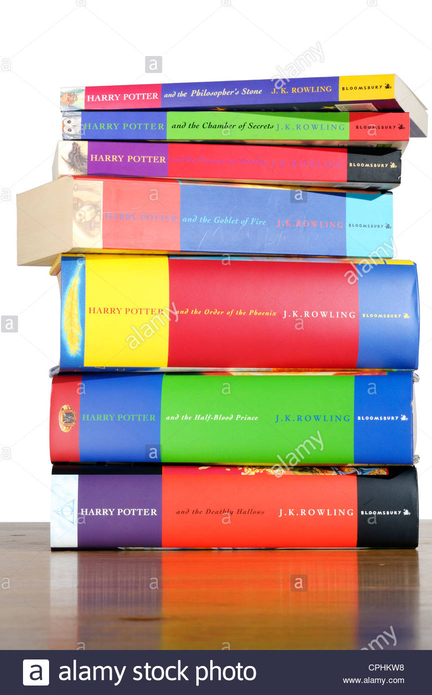 Harry Potter Books Stack High Resolution Stock Photography and Images Alamy