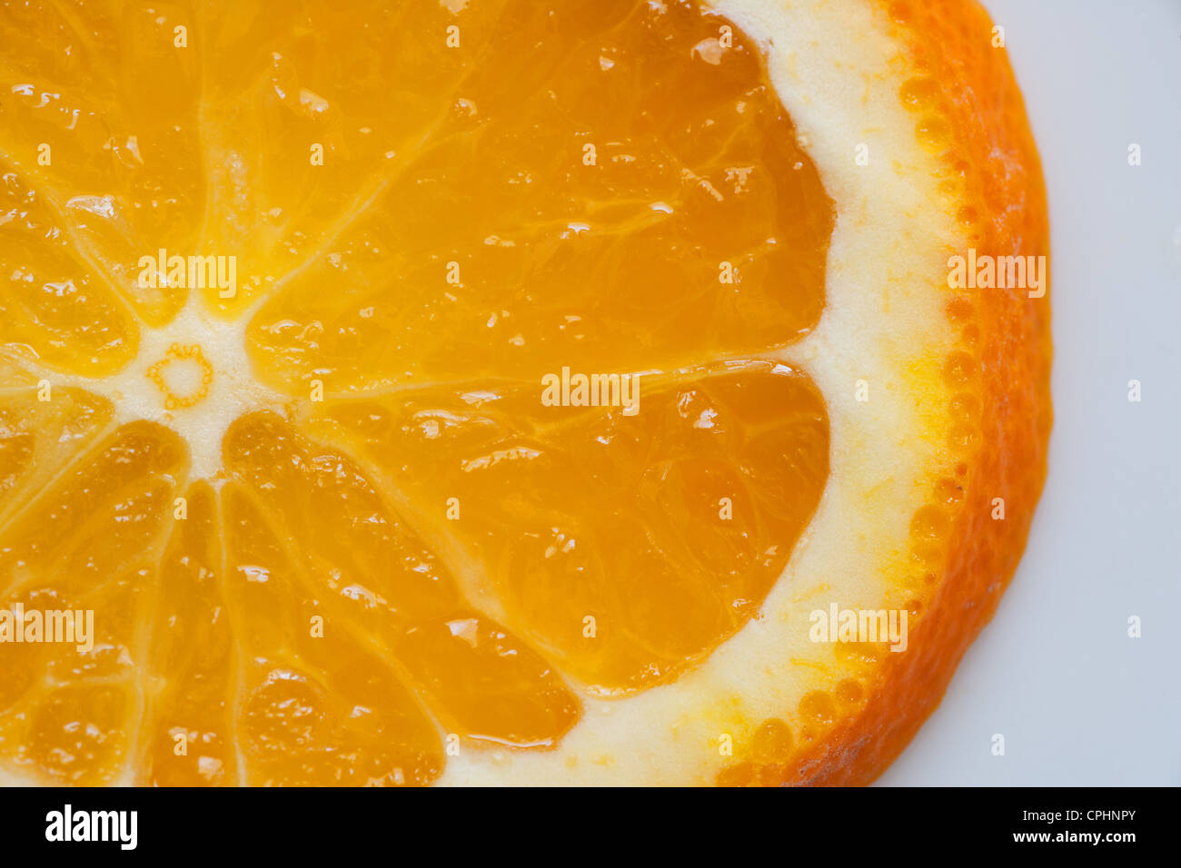 Orange sliced close up hi-res stock photography and images - Alamy