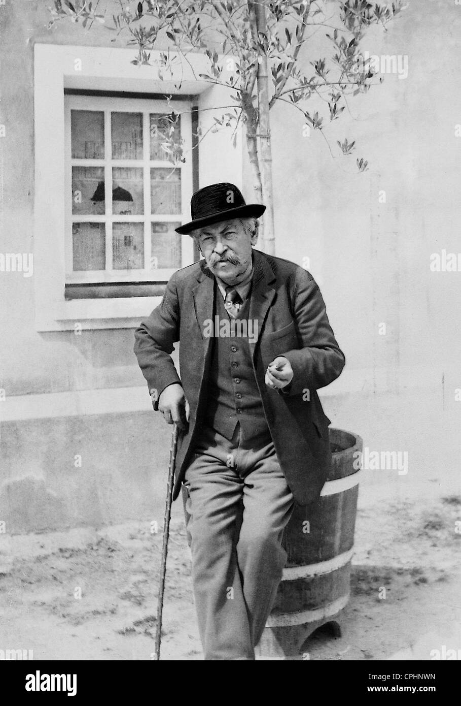 Aristide Briand at his Country Estate, 1929 Stock Photo