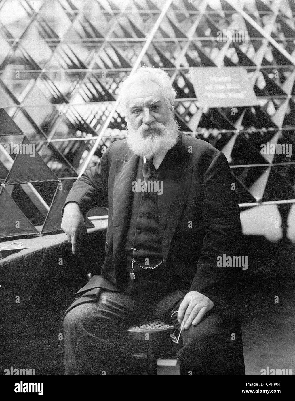 Alexander Graham Bell, 1906 Stock Photo
