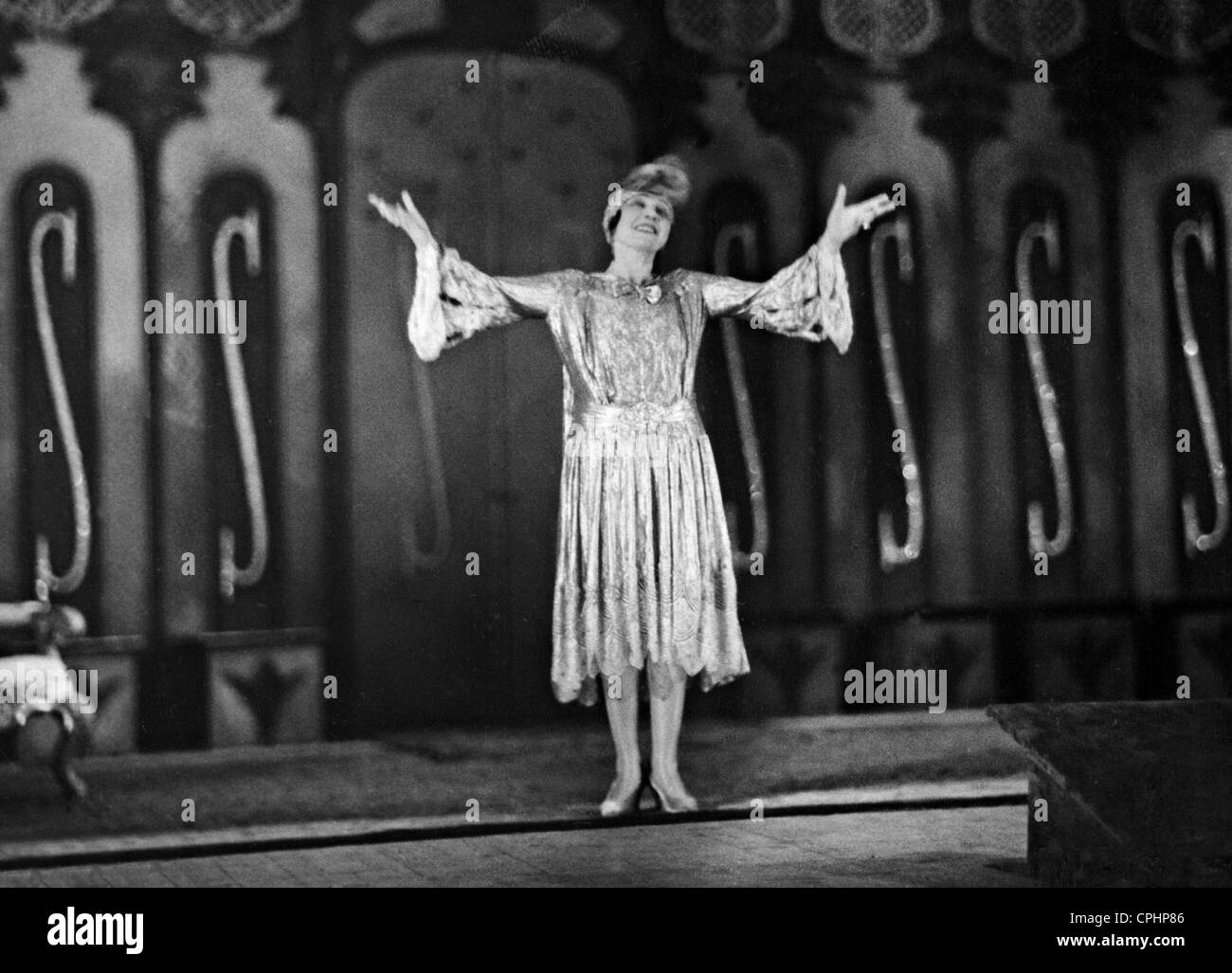 Fritzi Massary in 'Eine Frau von Format', 1927 Stock Photo