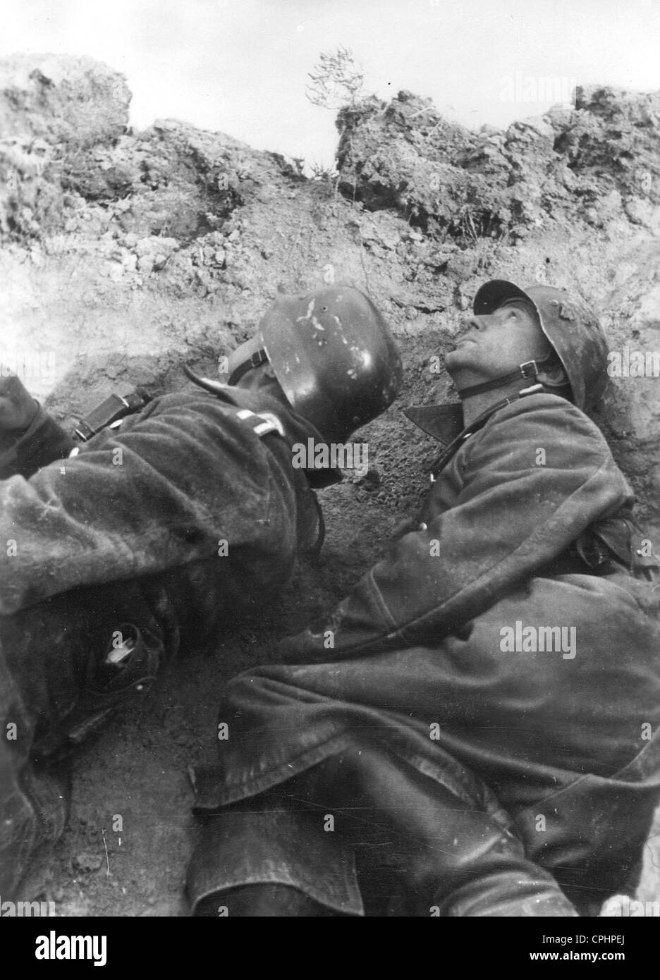 German Soldiers on Crimea, 1941 Stock Photo