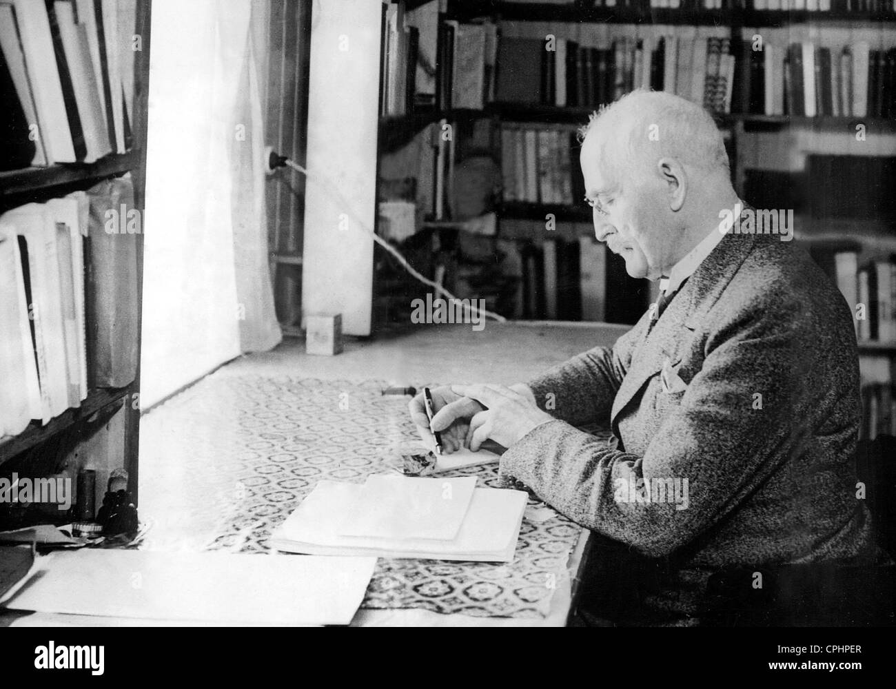 Knut Hamsun, 1930s Stock Photo