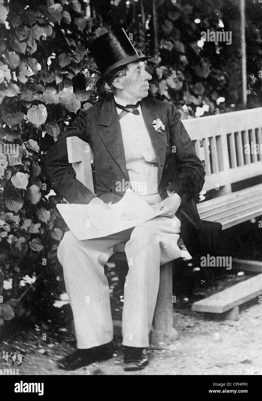 Hans Christian Andersen Stock Photo