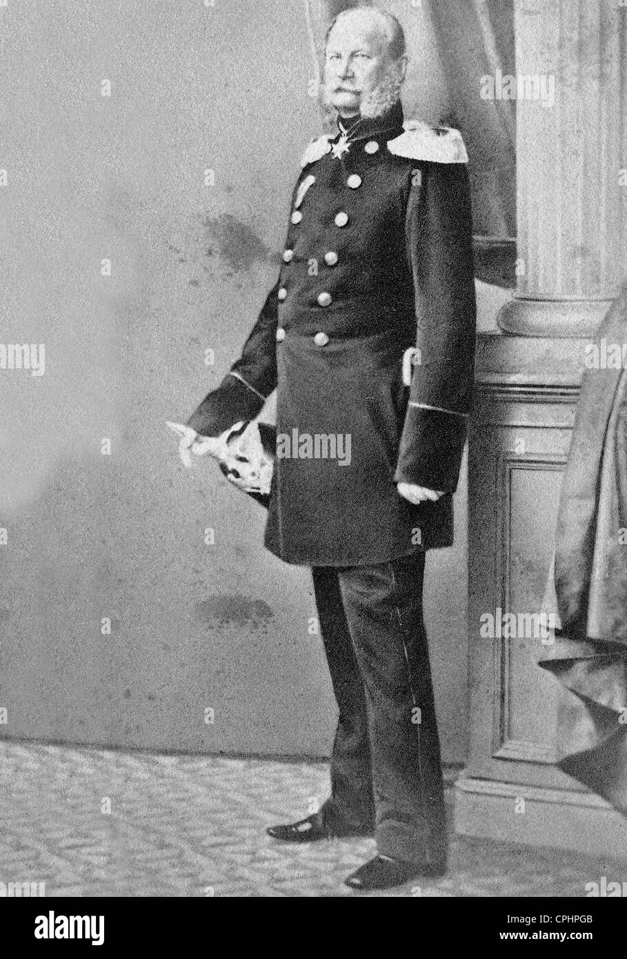 Emperor Wilhelm I Stock Photo